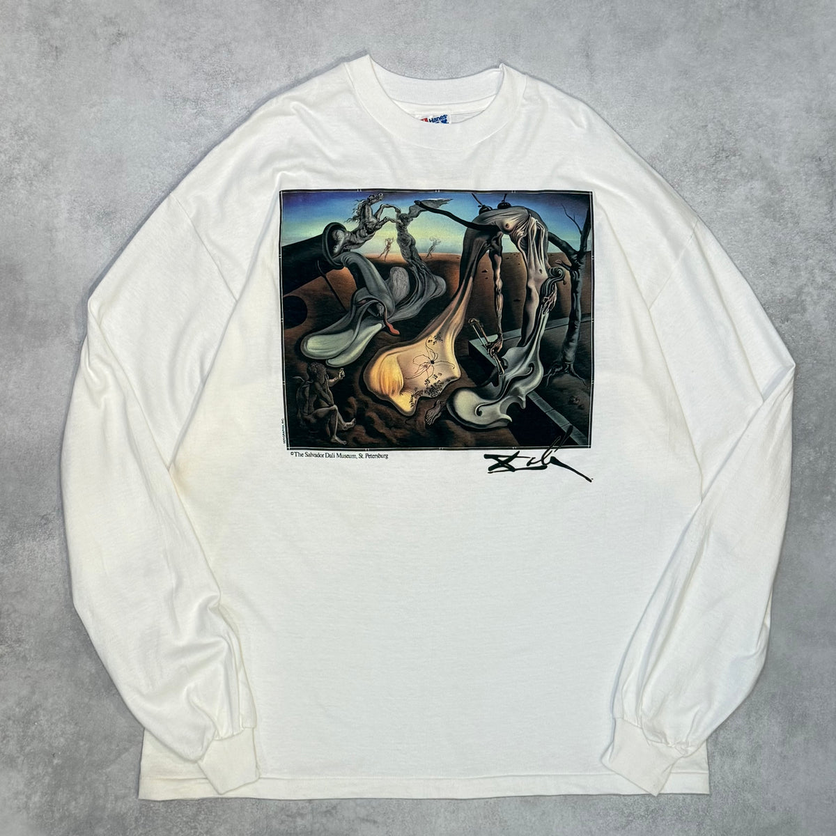 Salvador Dali 90s Dead Stock Night Spider White Size XL