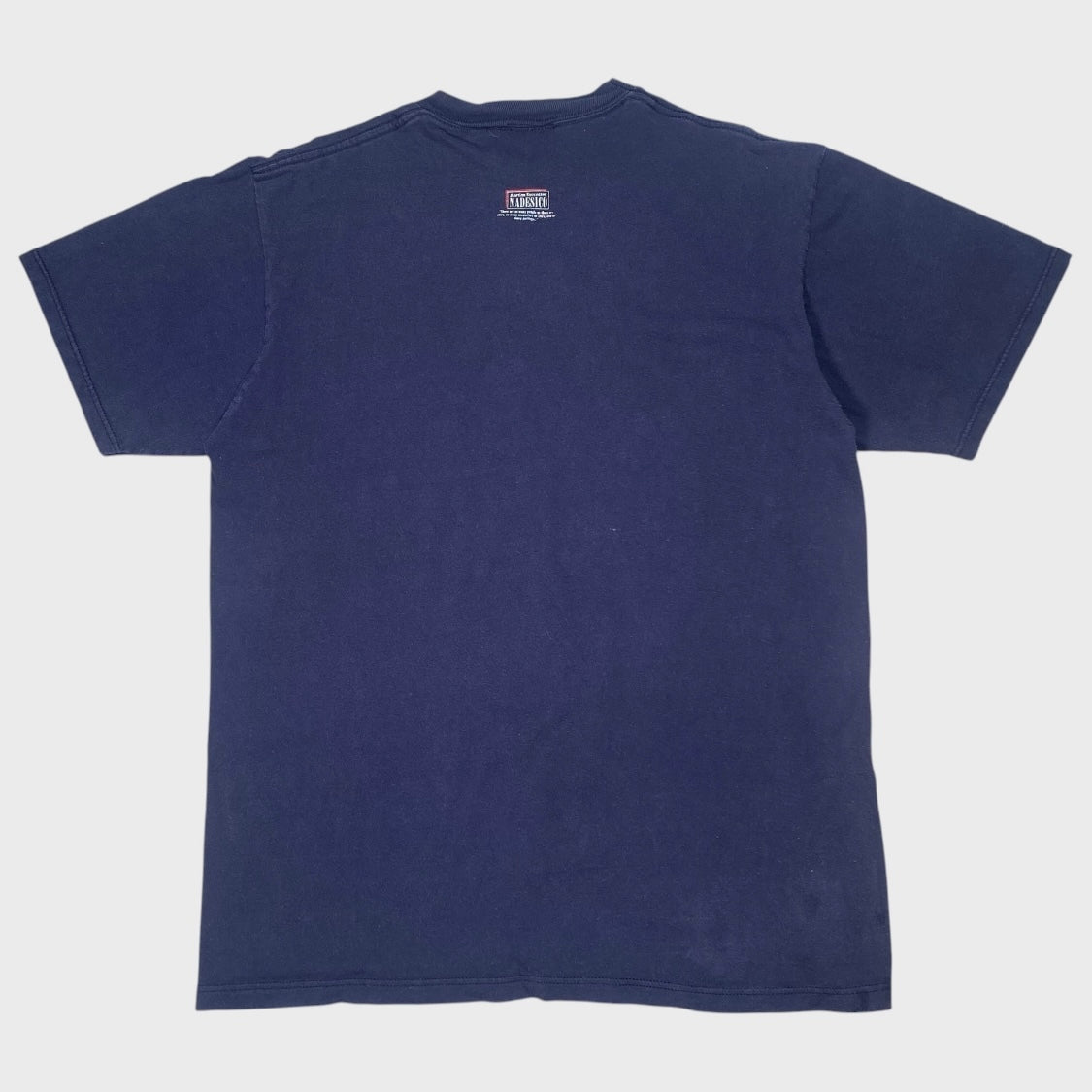 JERZEES 90's Martian Successor Nadesico T-Shirt Navy Size L