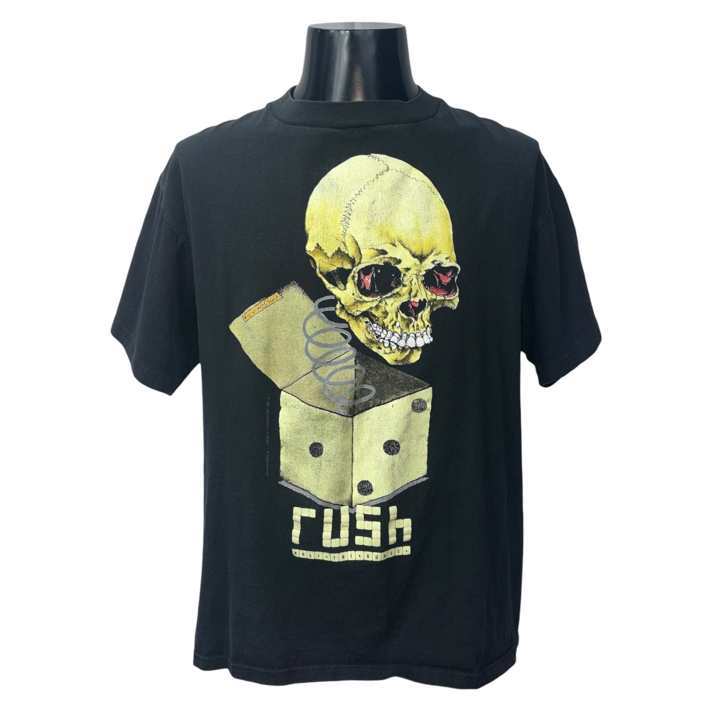 RUSH Roll the Bones T-Shirt Size L