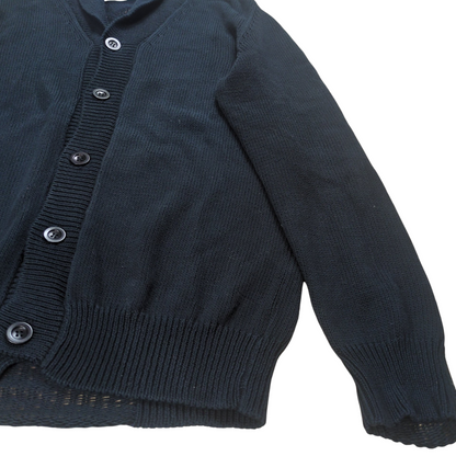Maison Martin Margiela Mesh Knit Cardigan Black Size S