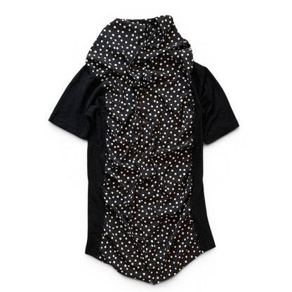Yohji Yamamoto Y's Black Long Sleeve Shirt Size XS
