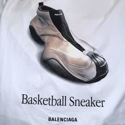 Balenciaga Basketball Sneaker T-Shirt Size 1
