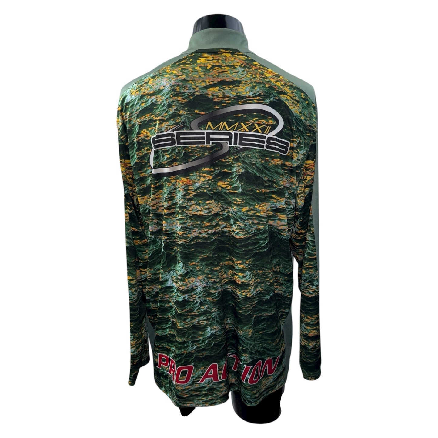 Supreme wave zip up long sleeve tee 22SS Size L