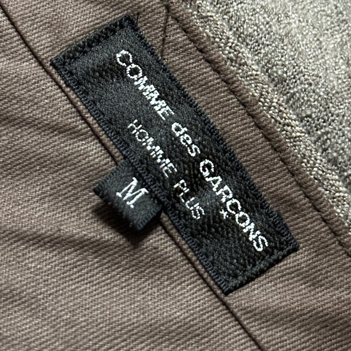 COMME des GARCONS HOMME PLUS 01AW Scale Slacks Beige Size M