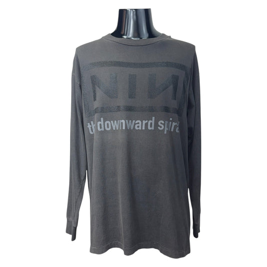 NINE INCH NAILS 90s Long Sleeve T-Shirt Size XL