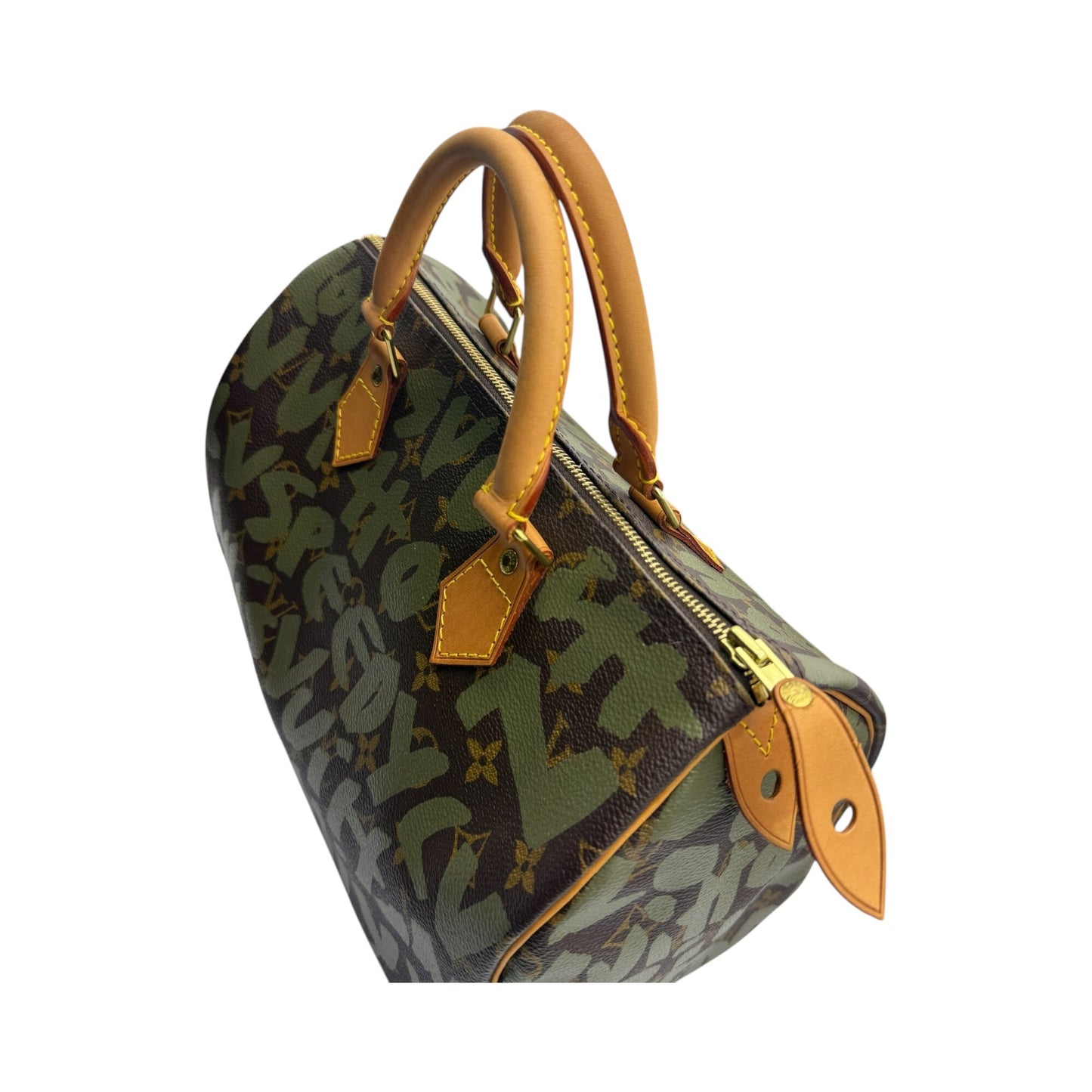 Louis Vuitton Monogram Graffiti Speedy 30 Mini Boston Bag