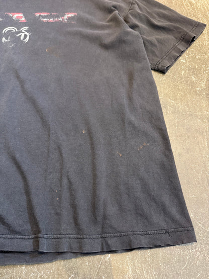 Vintage RADIOHEAD '03 Black Cotton T-Shirt Size L