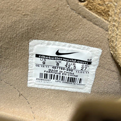 Vintage NIKE Air Royal Desert Boots 2011 Beige Size 9
