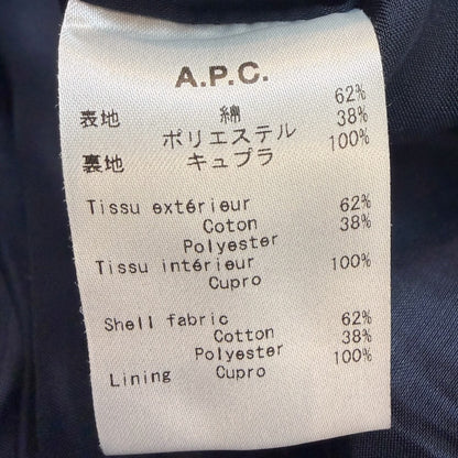 A.P.C. Zip Jacket Navy Size M