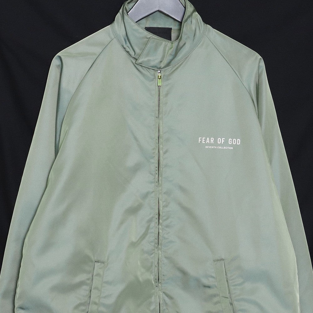 FEAR OF GOD SEVENTH Indecent Dry Green Bomber Jacket Size M