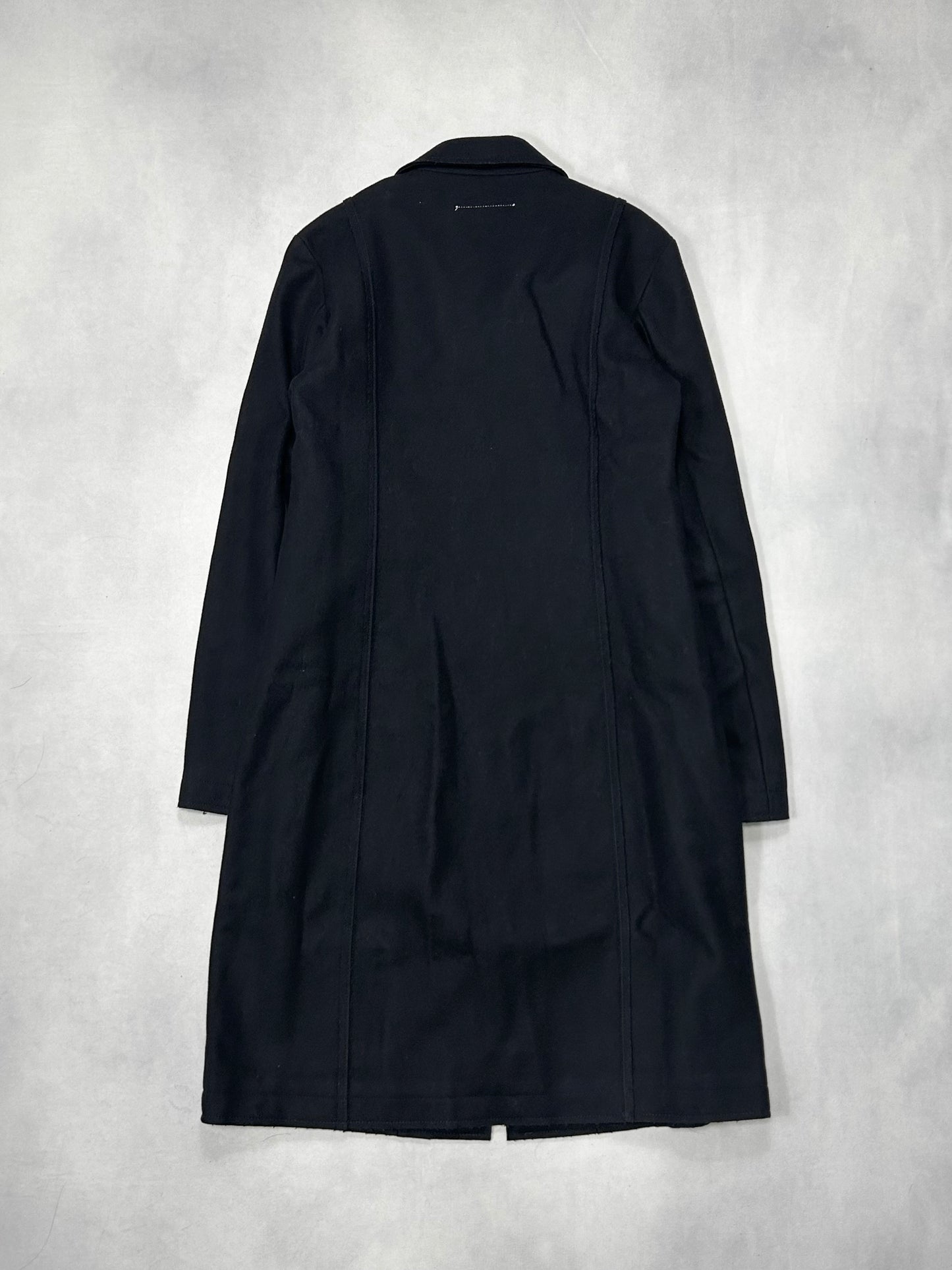 Maison Margiela F/W2006 Full Zip Navy Coat Size 42