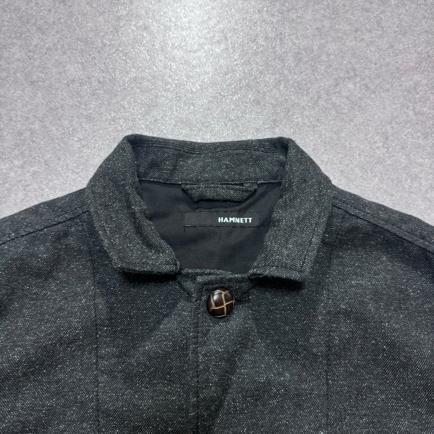 Katharine Hamnett London Gray HAMNETT Sleeve Shirt Size S