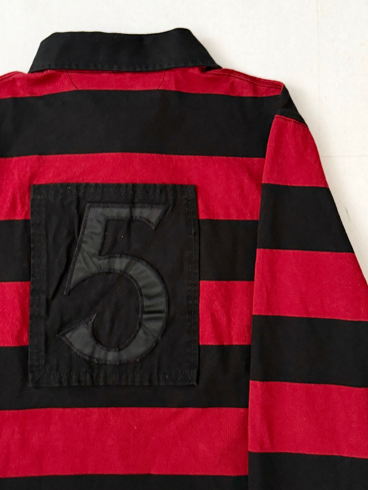 POLO by Ralph Lauren Back Number Border Polo Shirt Size L
