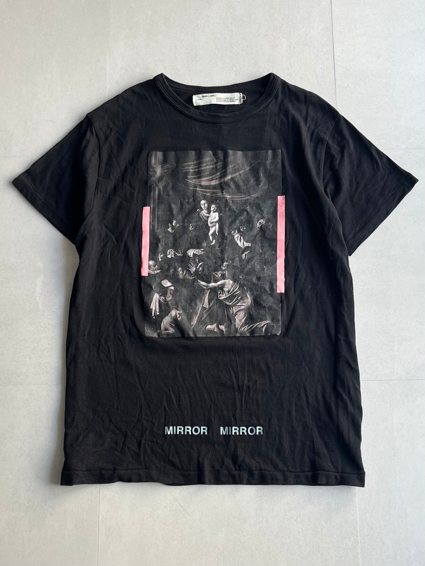 Off-White 17SS Design Cotton T-Shirt Size M