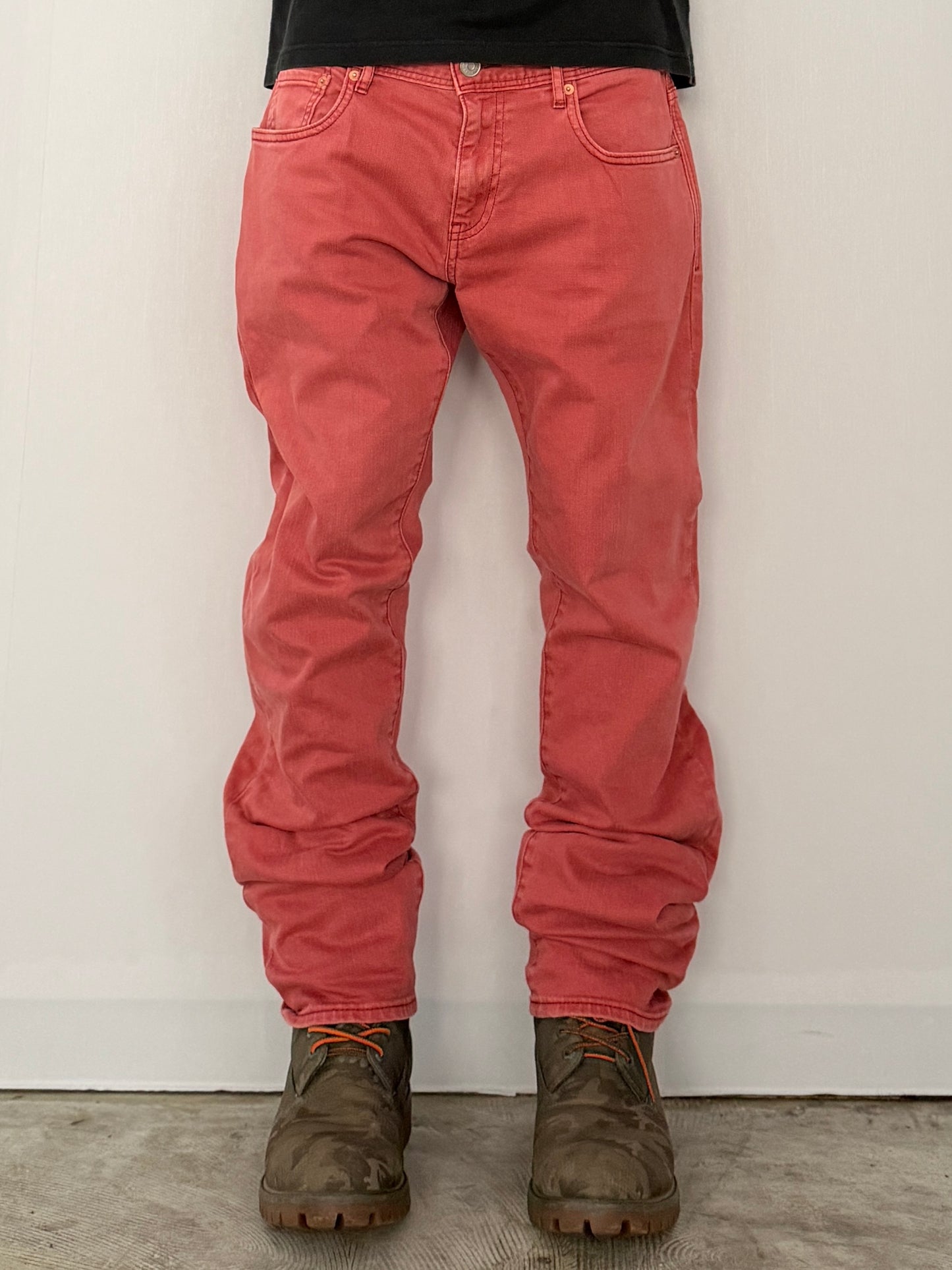 Armani Exchange Red Pants Size 33
