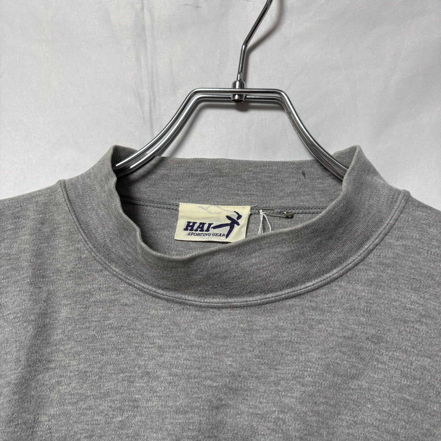 HAI SPORTING GEAR(ISSEY MIYAKE 80s Neck T-Shirt Free Size