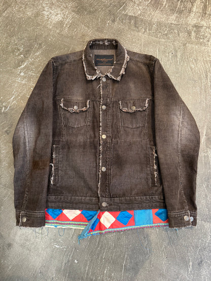 Undercover 03SS Brown Cotton Blend Long Sleeve Shirt Size L