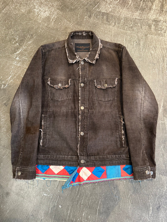 Undercover 03SS Brown Cotton Blend Long Sleeve Shirt Size L