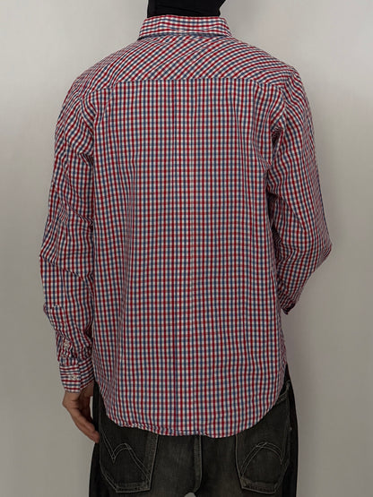 Swagger Multi Cotton Check Shirt Size L