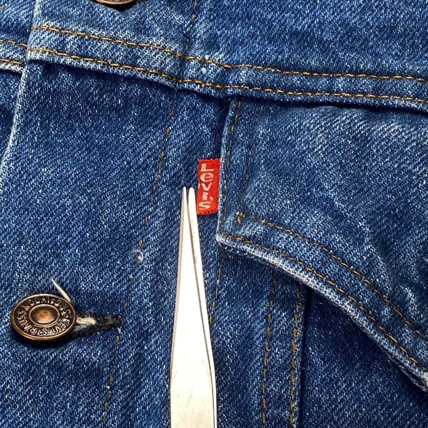 Levi's Denim Vest Size 36