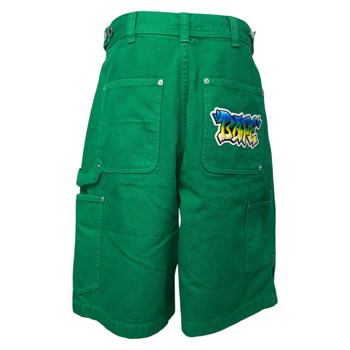Bape PATCH 2-Tone Washed Work Shorts Size L