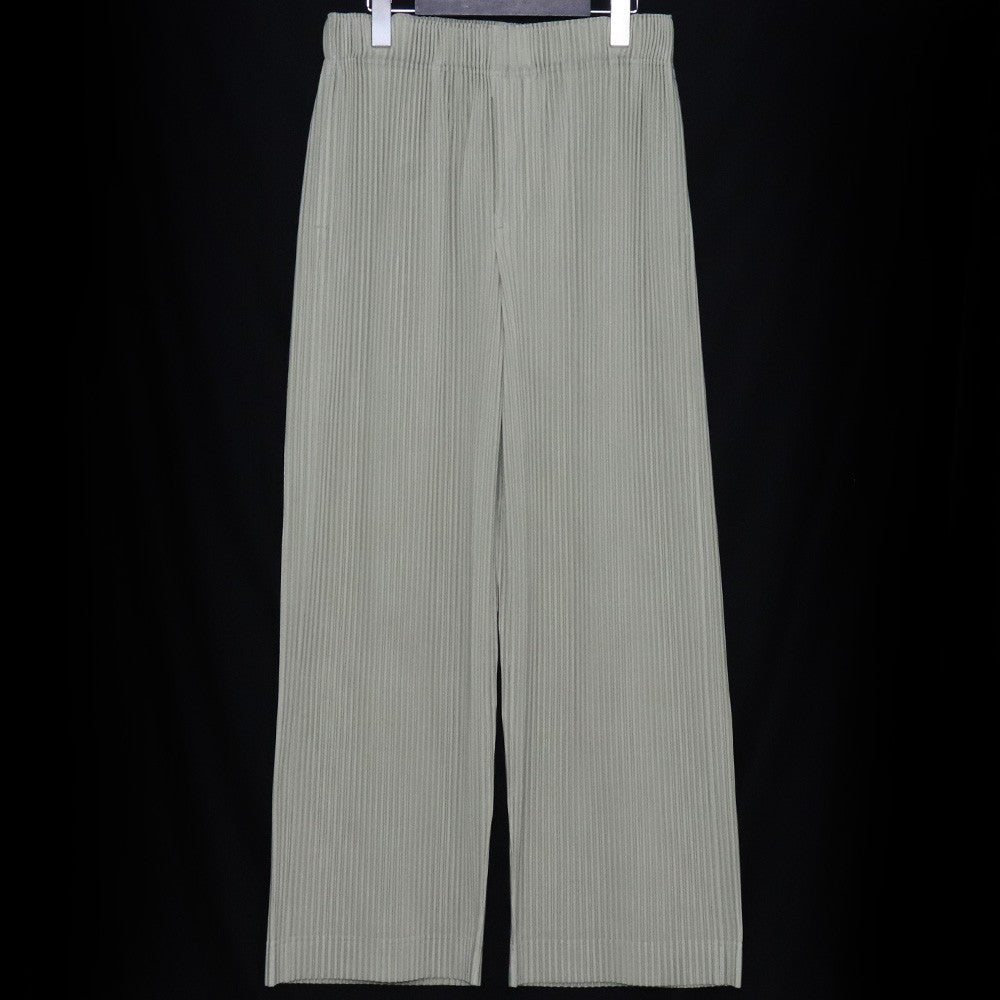 HOMME PLISSE ISSEY MIYAKE Pleated Pants Green Size 1