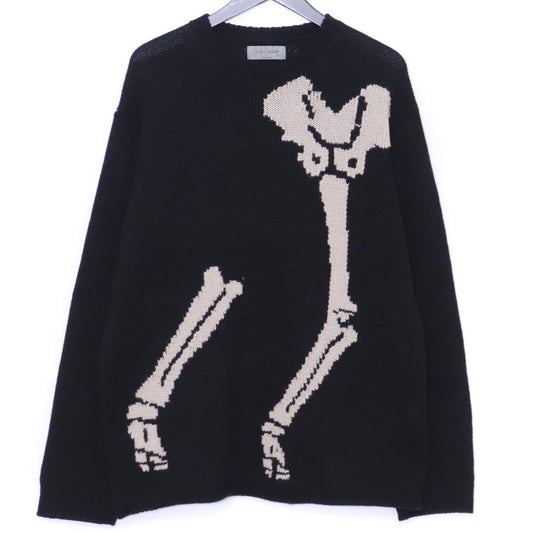 YOHJI YAMAMOTO POUR HOMME 22AW Reissue Bone Knit Size 3