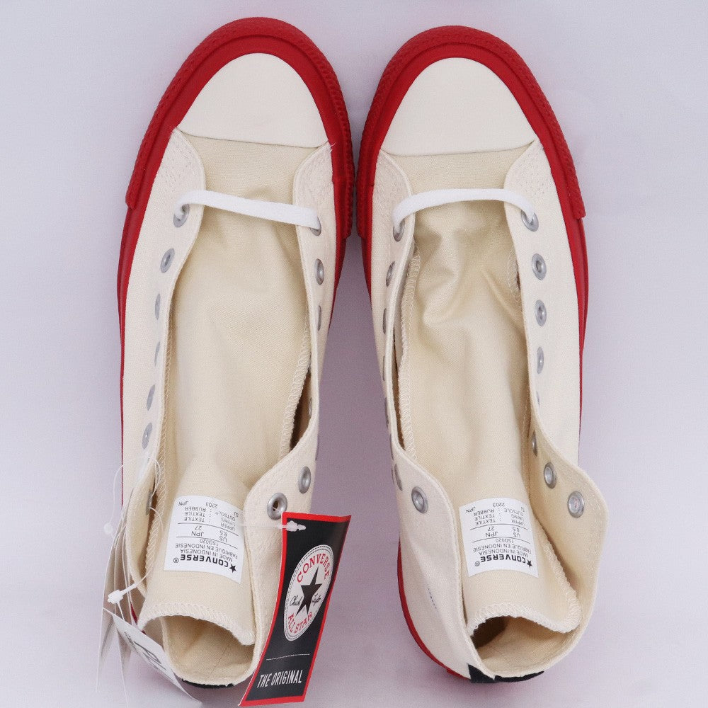 PLAY COMME des GARCONS Chuck Taylor Sneakers Ivory Size 27cm