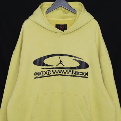 Nike Jordan Travis Scott Pullover Hoodie 2 Yellow Size XL