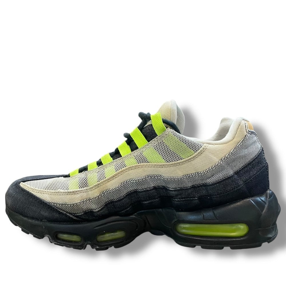 DENHAM NIKE AIR MAX 95 VOLT Yellow Sneakers Size 26.5cm
