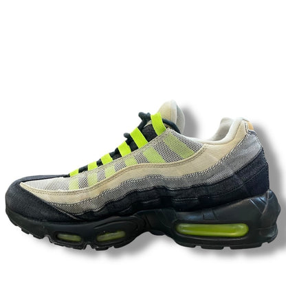 DENHAM NIKE AIR MAX 95 VOLT Yellow Sneakers Size 26.5cm