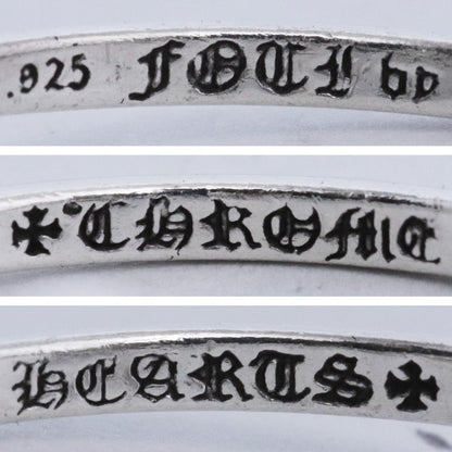 CHROME HEARTS BUBBLGM FOTI Ring Silver Size ONE SIZE