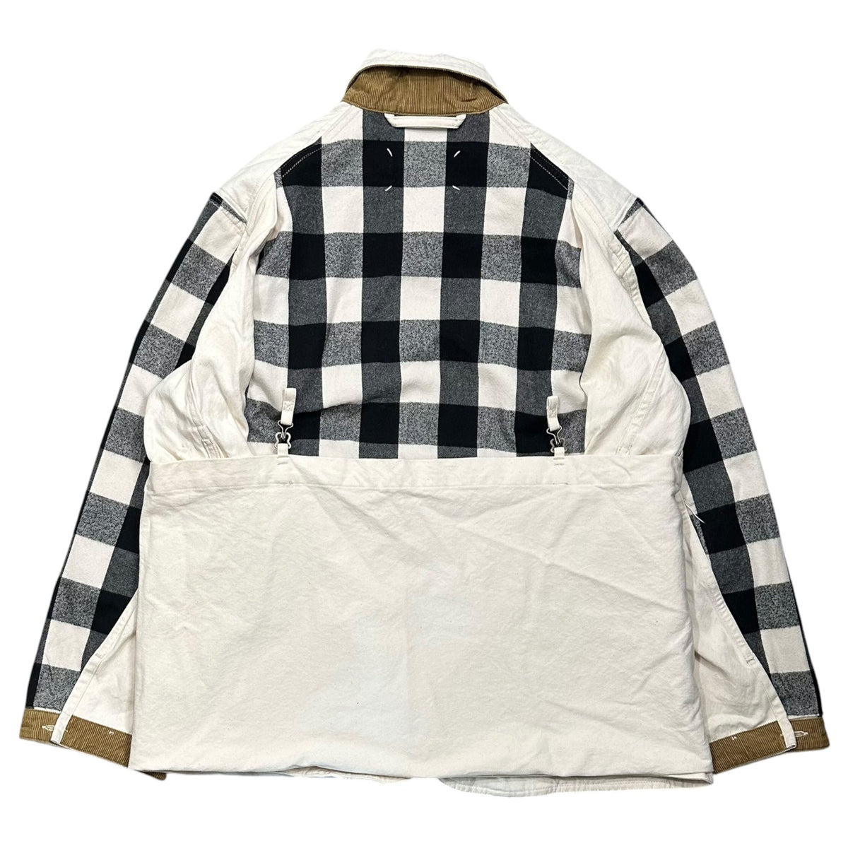 MAISON MARGIELA 22SS 4-Way Check Cotton Jacket Size 36
