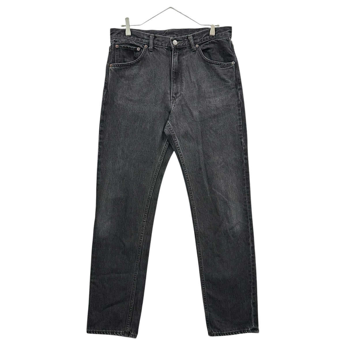 COMOLI 25SS Fade Black Denim 5-Pocket Pants Size 3