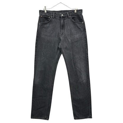 COMOLI 25SS Fade Black Denim 5-Pocket Pants Size 3