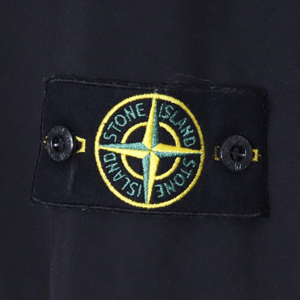 Stone Island Technical Fabric Snap Button Half Coat Size L