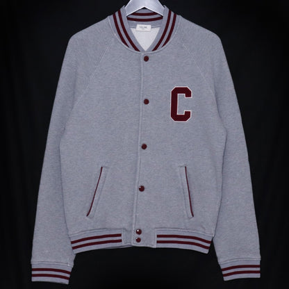 CELINE Teddy College Jacket Gray Size S