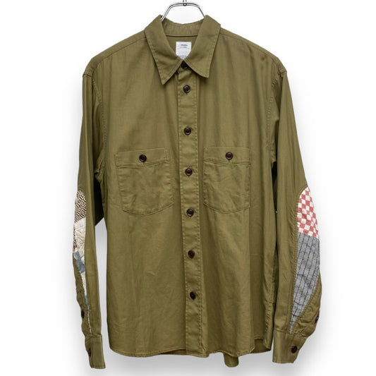 VISVIM 19SS USM ALBACORE SHIRT Long Sleeve Shirt Khaki Size 1