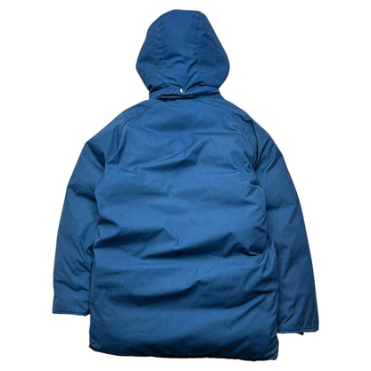 WOOLRICH 70s 65/35 Hooded Down Jacket Navy Size M