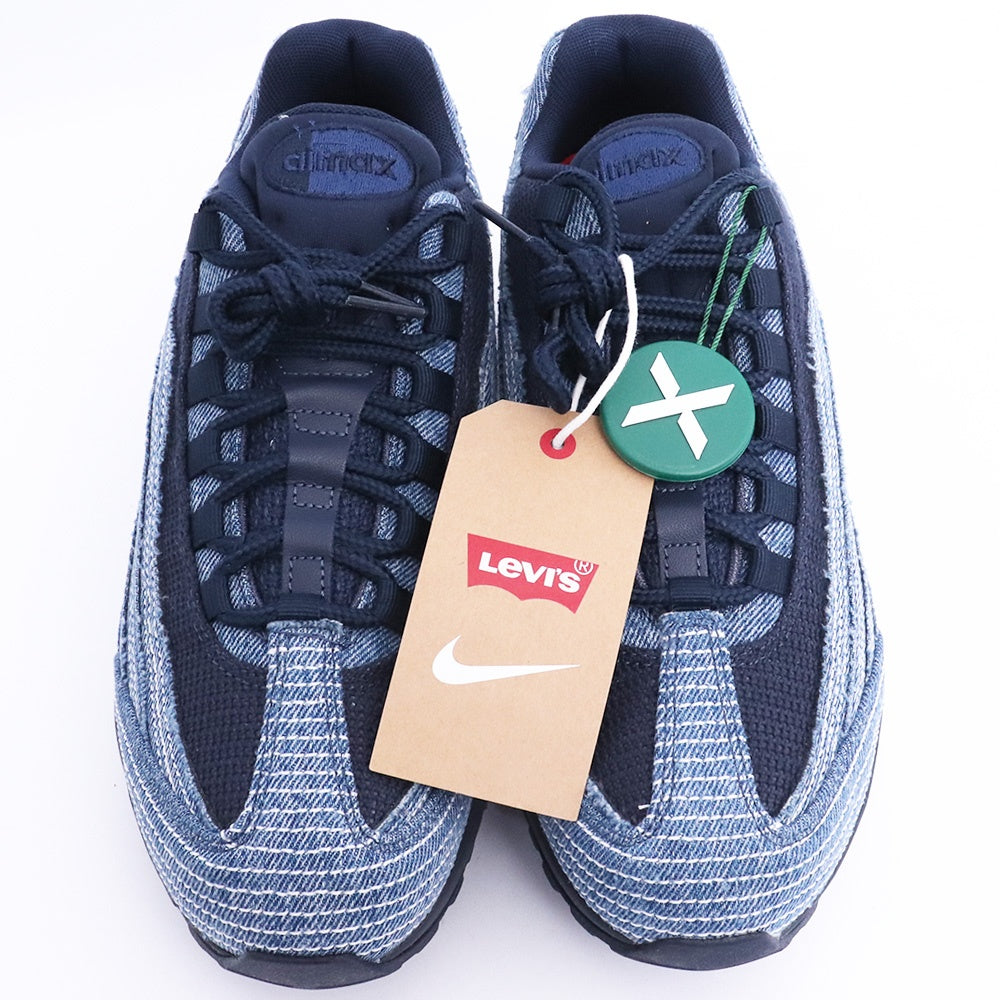 NIKE x LEVI'S Air Max 95 OG Denim Blue Sneakers Size 26.5cm