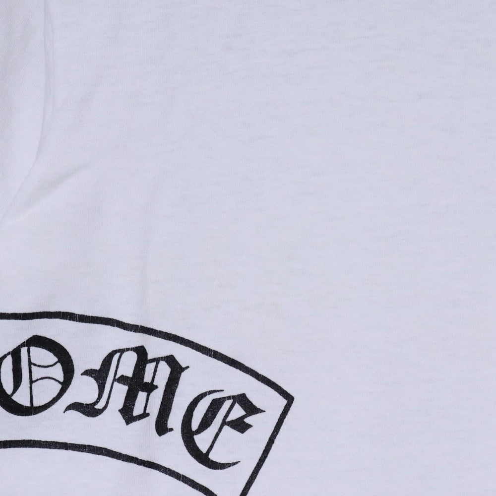Chrome Hearts Old T-Bar CH Cross White Size M