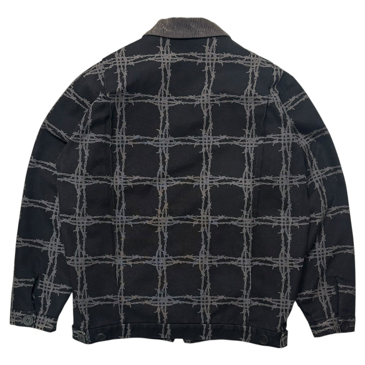 UNDERCOVER 96AW WIRE Barbed Wire Jacket Black Size FREE