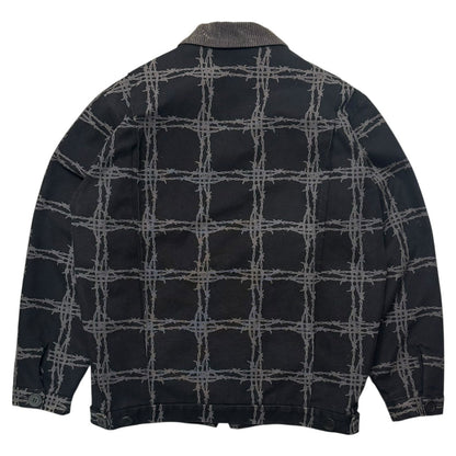 UNDERCOVER 96AW WIRE Barbed Wire Jacket Black Size FREE