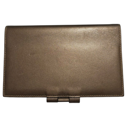 HERMES Agenda Vision Leather Cover Brown 2004