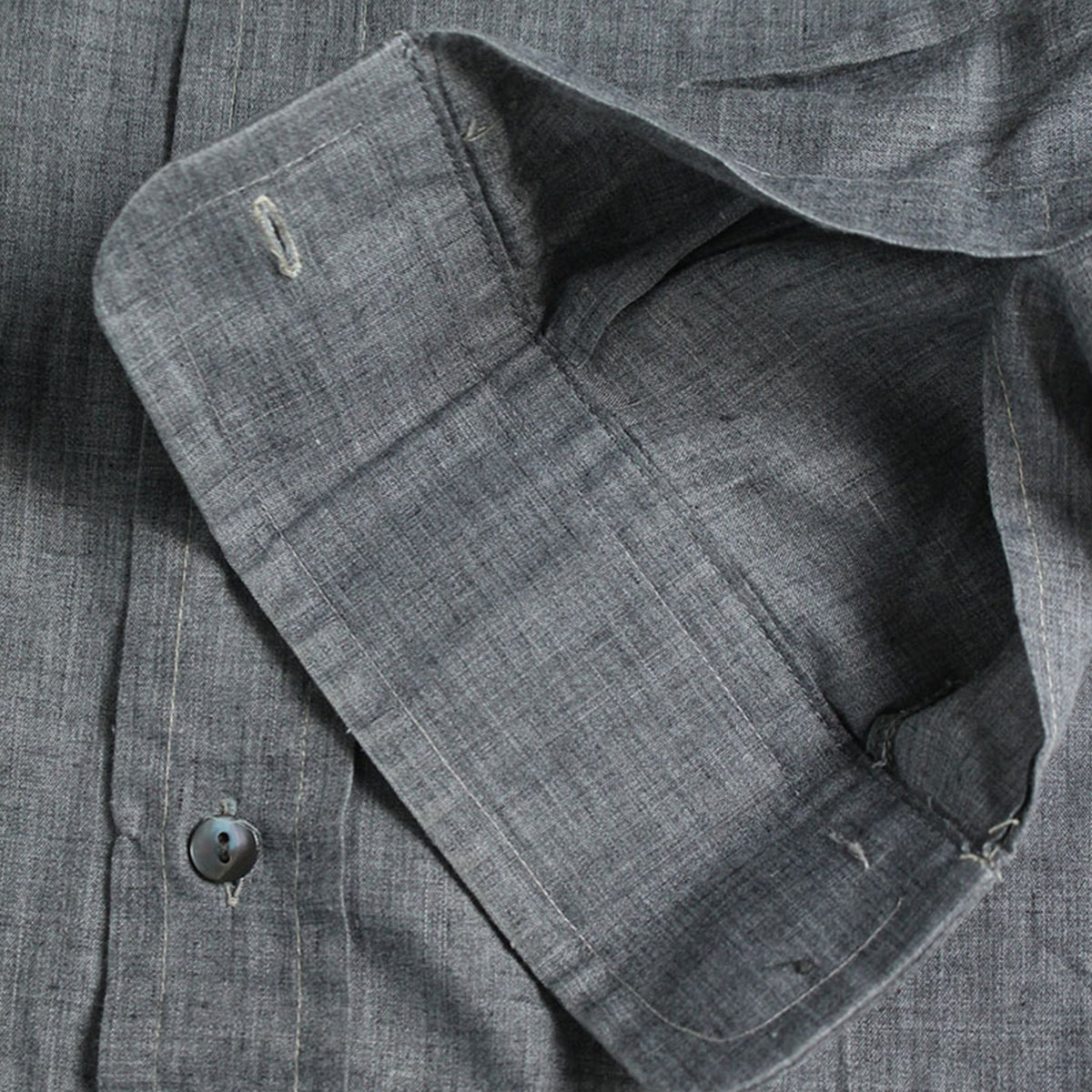 Maison Martin Margiela 1997AW Gray Long Sleeve Shirt Size S
