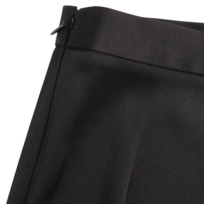 Celine CÉLINE by Phoebe Philo Black Silk Skirt Size 34