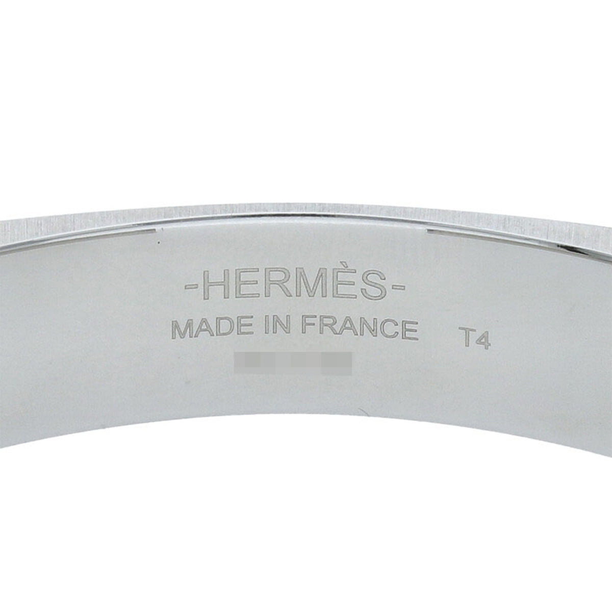 Hermes HERMÈS 2010s Silver Bracelet Size - 1.1CM