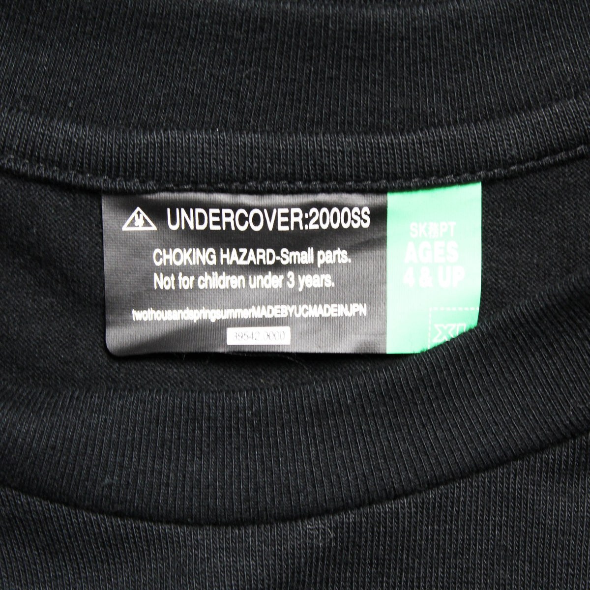 UNDERCOVER 2000 S/S x WTAPS Black T-Shirt Size XL