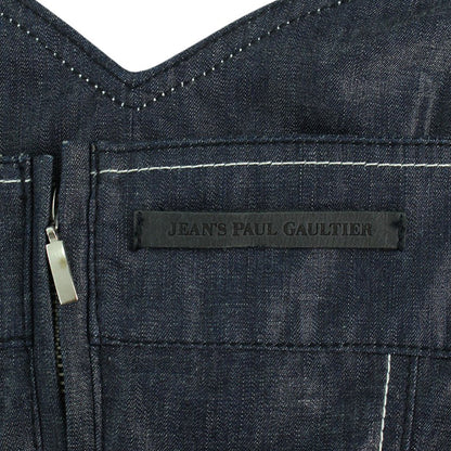 Jean Paul GAULTIER Indigo Cotton Dress Size 42