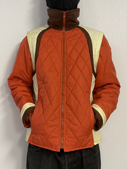 JCPenney Vintage Gimmick Zip Nylon Jacket Multi Size L